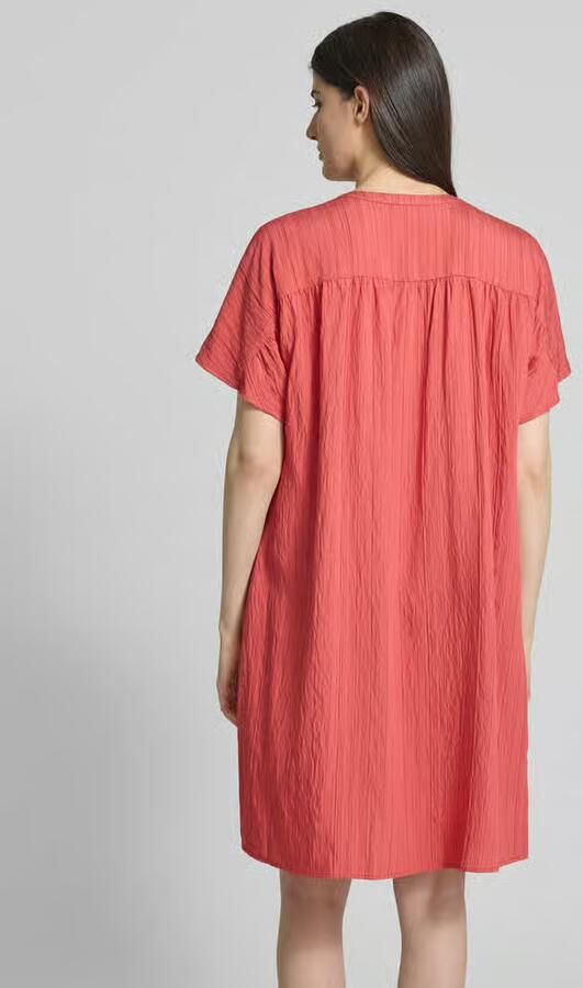 Jake*s Studio Woman Knielange jurk in kreuklook - Foto 3