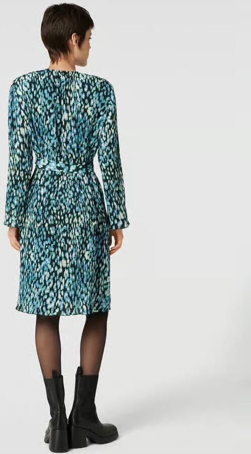 Jake*s Studio Woman Knielange jurk met ronde hals