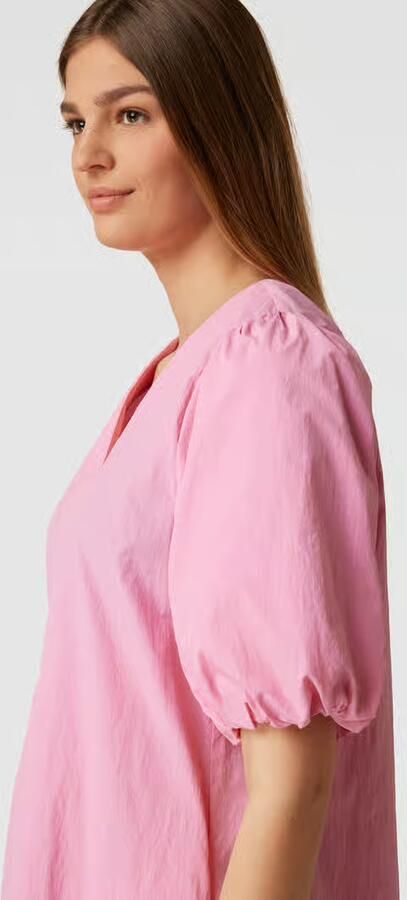 Jake*s Studio Woman Knielange jurk met V-hals