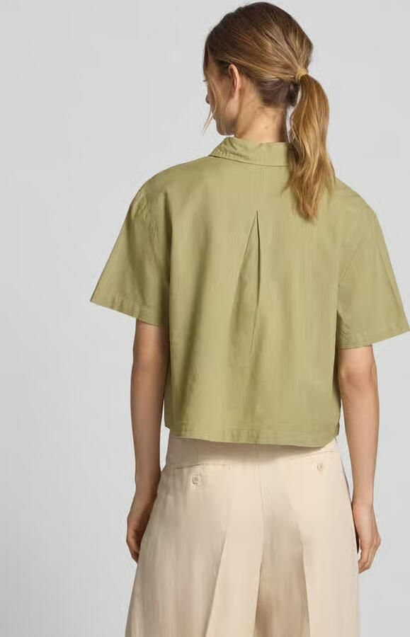 Jake*s Studio Woman Korte blouse met kentkraag