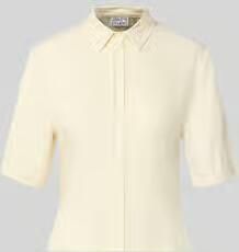 Jake*s Studio Woman Korte mouwblouse van viscose met 1 2-mouw