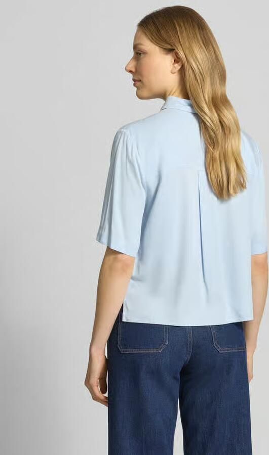 Jake*s Studio Woman Korte mouwblouse van viscose met 1 2-mouw - Foto 3