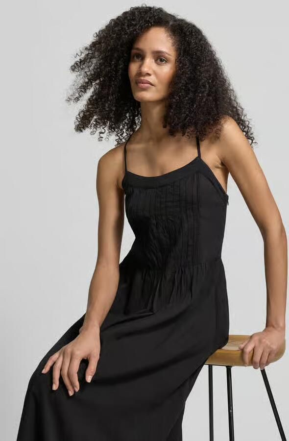 Jake*s Studio Woman Midi-jurk met Spaghettibandjes