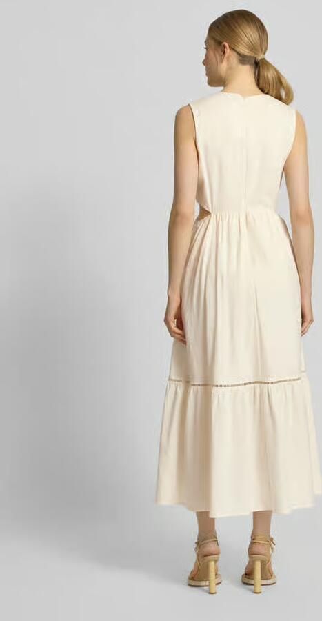 Jake*s Studio Woman midi-jurk van linnenmix met viscose - Foto 3