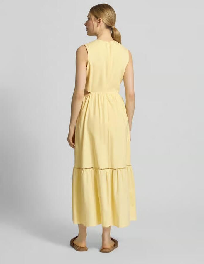 Jake*s Studio Woman midi-jurk van linnenmix met viscose - Foto 3
