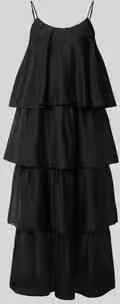 Jake*s Studio Woman midi-jurk van lyocellmix in laagjeslook