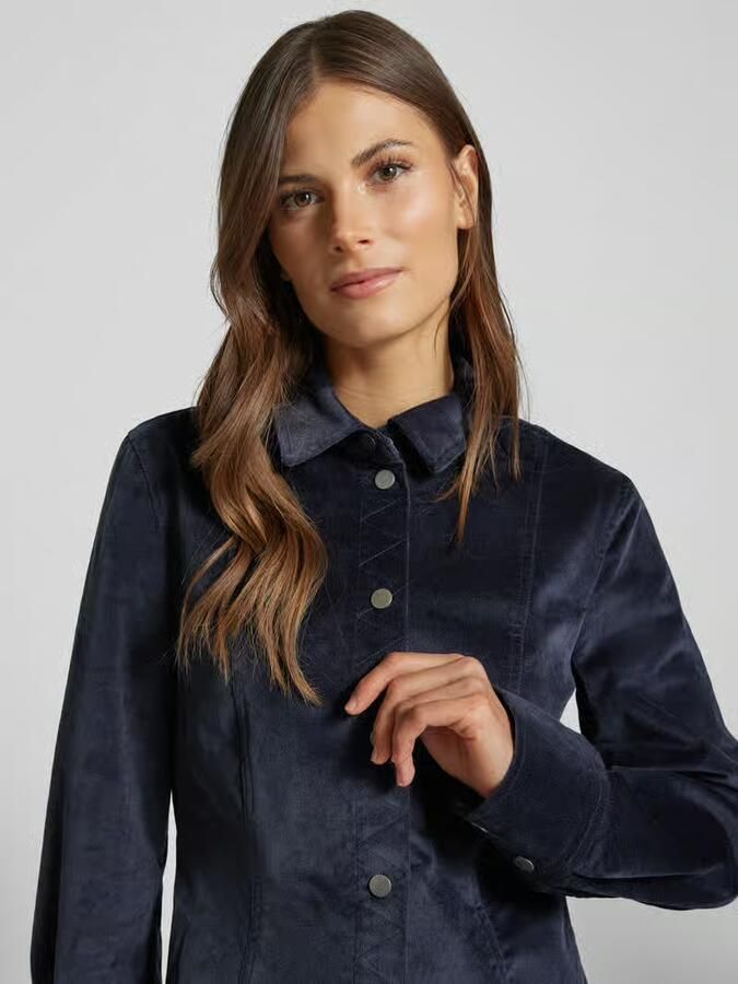 Jake*s Studio Woman Mini jurk met drukknoopsluiting