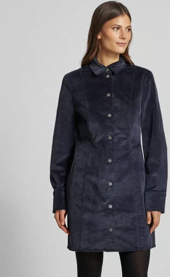 Jake*s Studio Woman Mini jurk met drukknoopsluiting - Foto 3