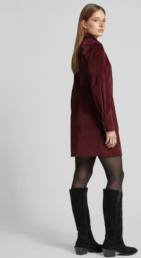 Jake*s Studio Woman Mini jurk met drukknoopsluiting