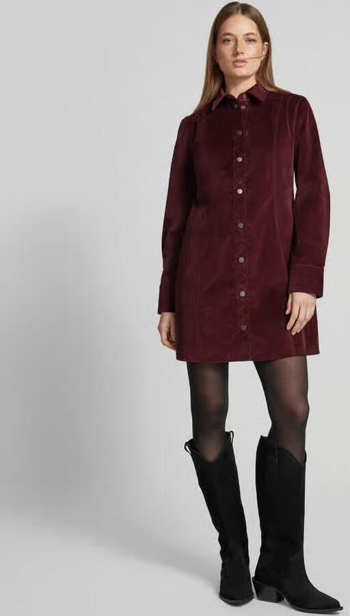 Jake*s Studio Woman Mini jurk met drukknoopsluiting - Foto 3