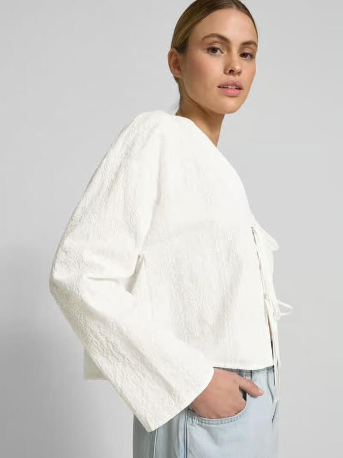 Jake*s Studio Woman Regular fit blouse met koord