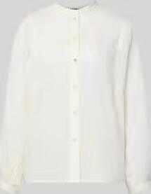 Jake*s Studio Woman Regular fit Blouse met Opstaande kraag en Stitchings