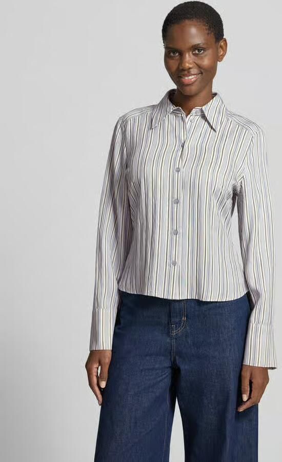 Jake*s Studio Woman regular fit blouse van viscosemix - Foto 4