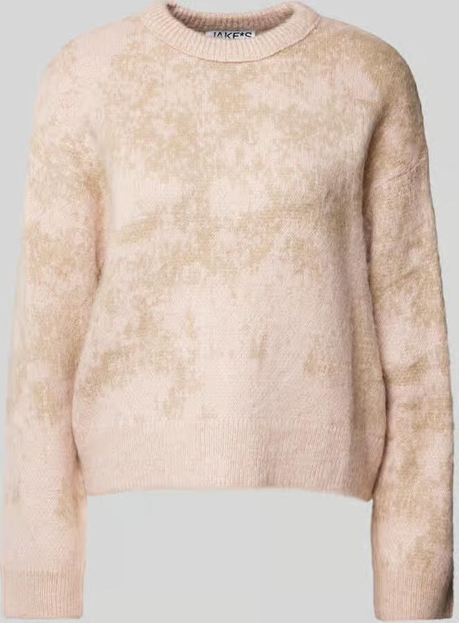 JAKE*S STUDIO WOMAN Regular fit gebreide pullover met alpaca - Foto 2