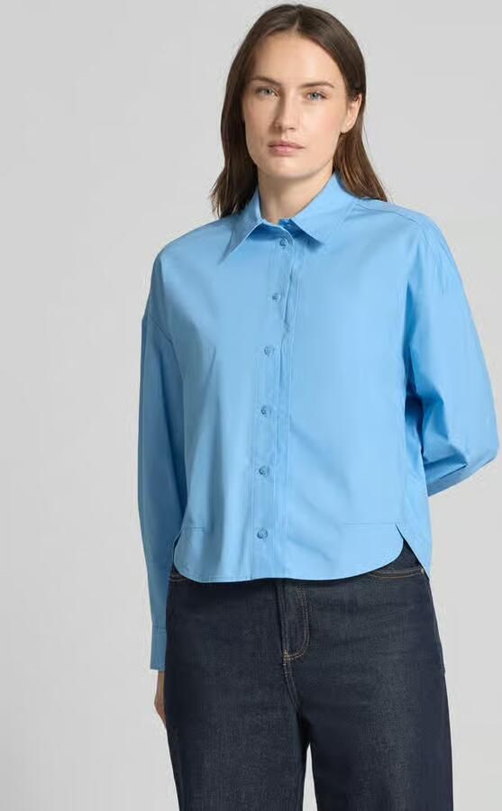 Jake*s Studio Woman Regular fit overhemdblouse met verlengde achterkant - Foto 4