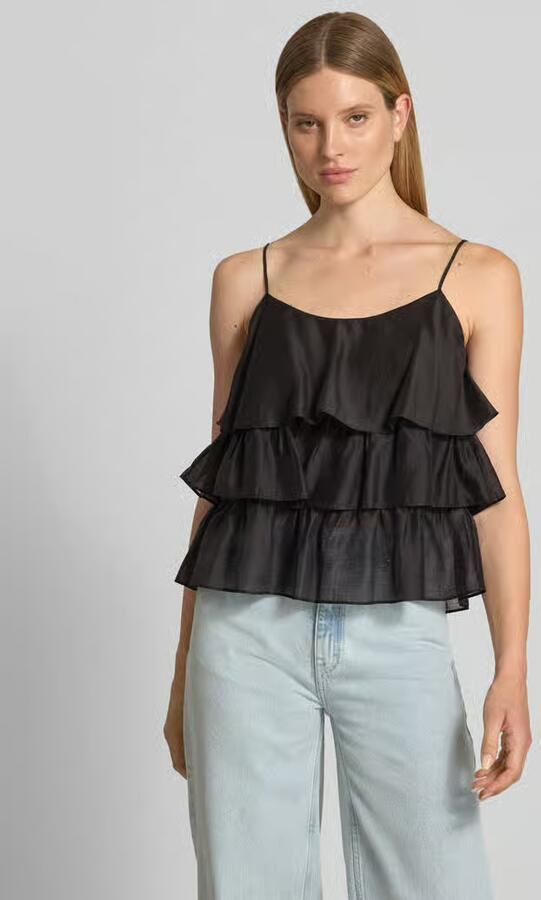 Jake*s Studio Woman regular fit top van lyocellmix - Foto 3