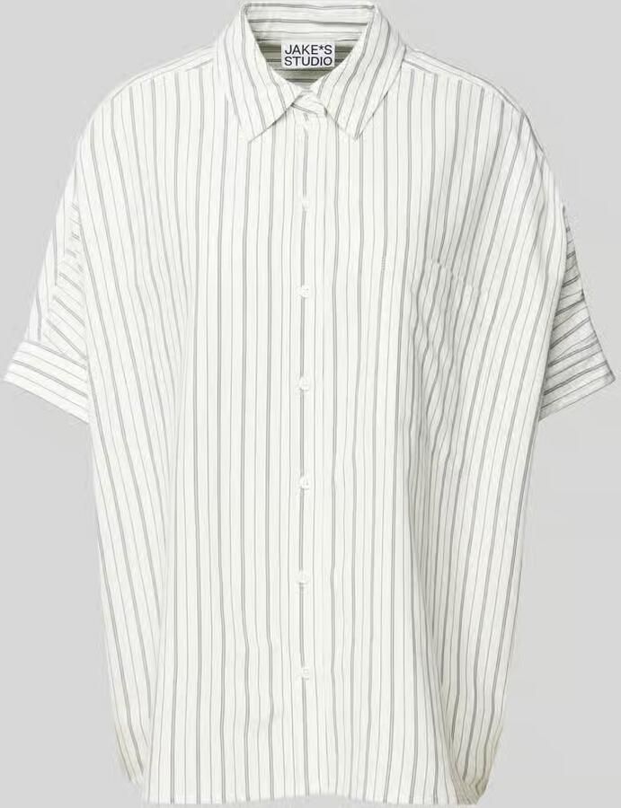 Jake*s Studio Woman Relaxed fit blouse met 1 2-mouwen - Foto 2