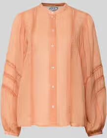 Jake*s Studio Woman Relaxed fit blouse met gaatjesmotief