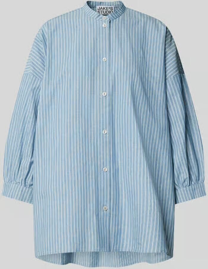 Jake*s Studio Woman Relaxed fit blouse met opstaande kraag - Foto 2