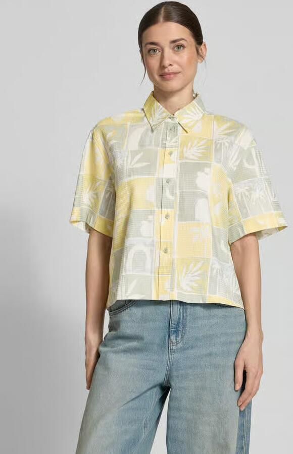 Jake*s Studio Woman Relaxed fit blouse met structuurmotief - Foto 3