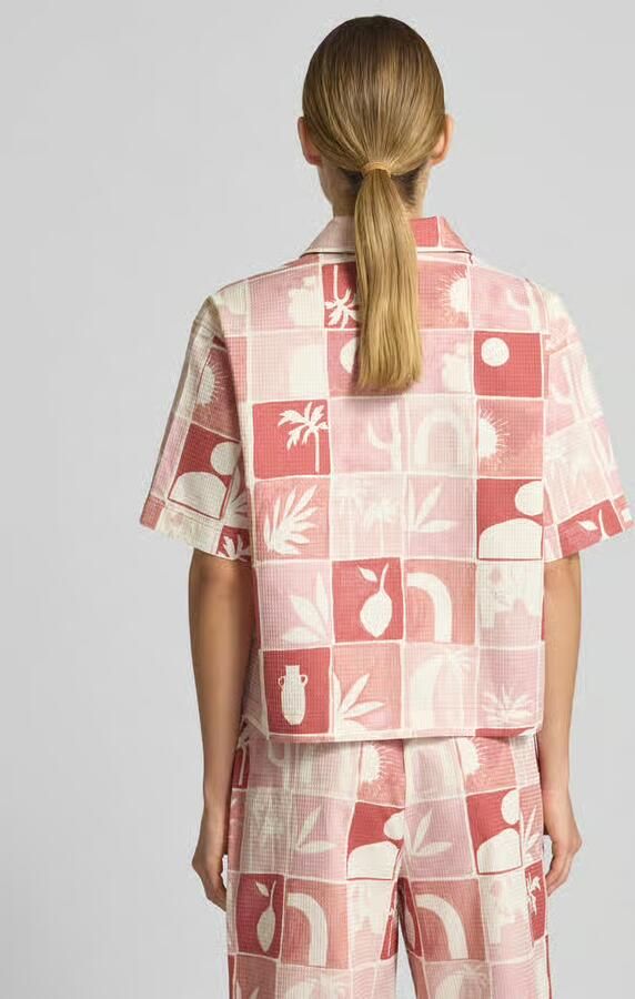 Jake*s Studio Woman Relaxed fit blouse met structuurmotief - Foto 2