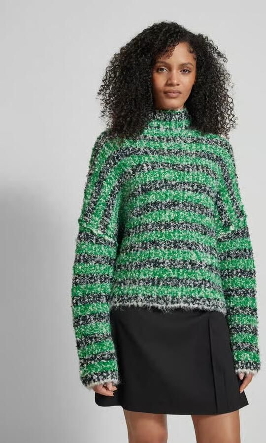 Jake*s Studio Woman Relaxed fit gebreide pullover met wol - Foto 3
