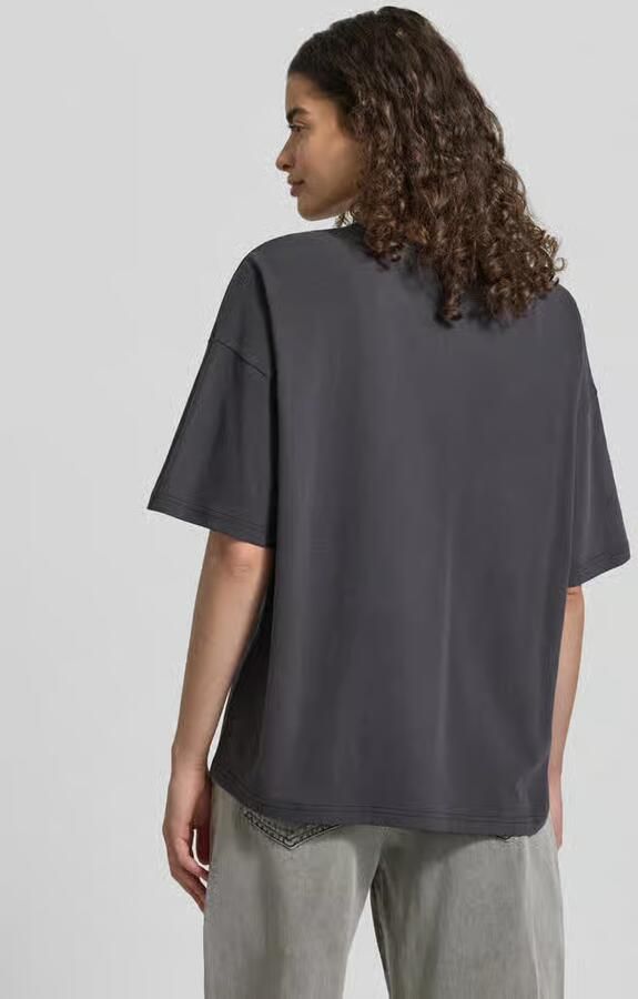 Jake*s Studio Woman relaxed fit T-shirt met bloemrijk stitching - Foto 3