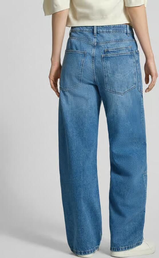 Jake*s Studio Woman Relaxed jeans met opgestikte zakken - Foto 3