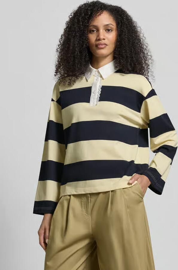 Jake*s Studio Woman Shirt met lange mouwen met polokraag - Foto 2