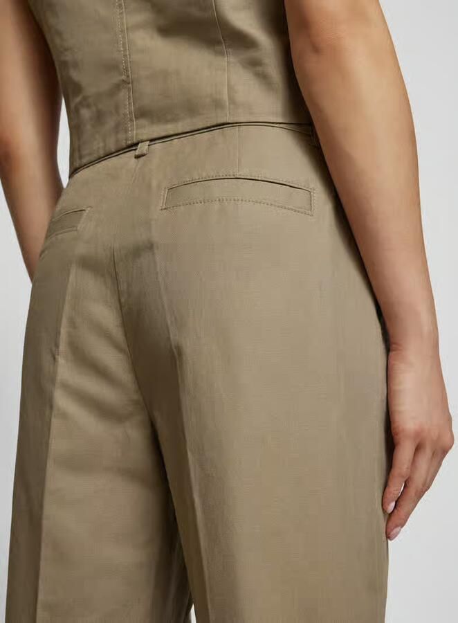 Jake*s Studio Woman Stoffen broek met persplooien - Foto 2
