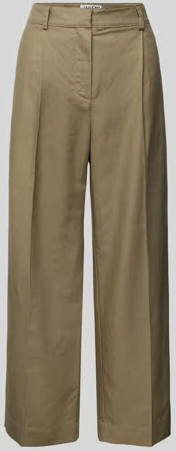 Jake*s Studio Woman Stoffen broek met persplooien - Foto 4