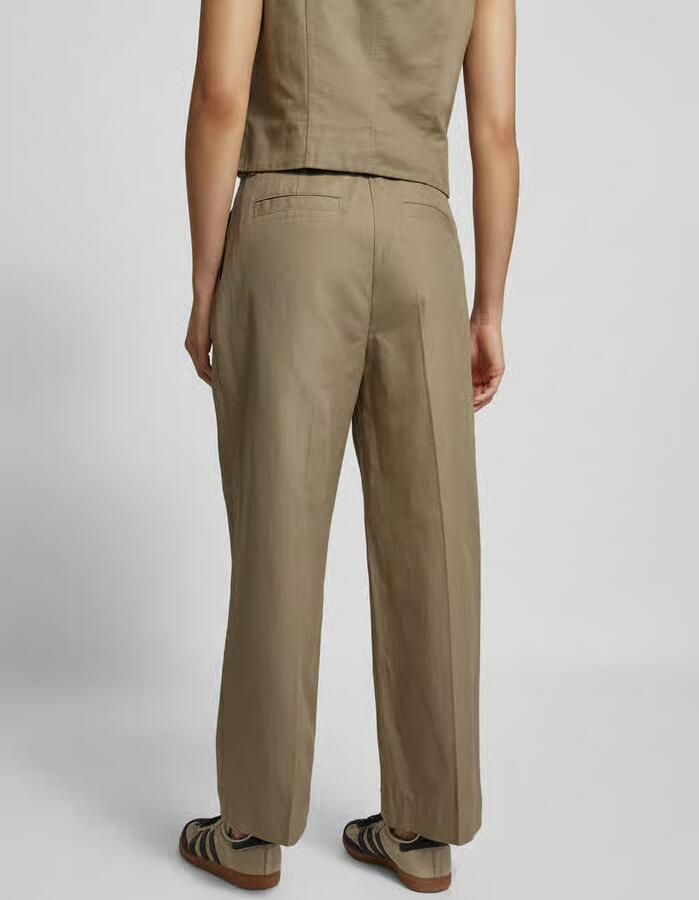Jake*s Studio Woman Stoffen broek met persplooien