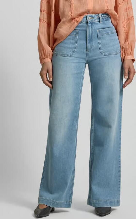 Jake*s Studio Woman straight fit jeans met steekzakken - Foto 3