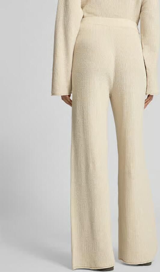 JAKE*S STUDIO WOMAN Straight leg stoffen broek met structuurmotief