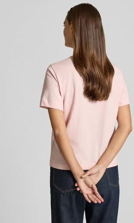 Jake*s Studio Woman t-shirt met ronde hals en motiefprint - Foto 3