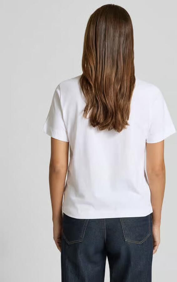 Jake*s Studio Woman t-shirt met ronde hals en motiefprint - Foto 2