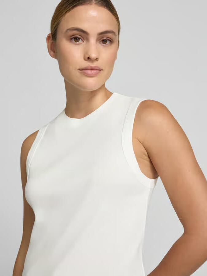Jake*s Studio Woman Tanktop van katoen met ronde hals