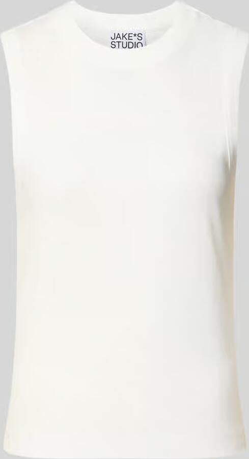 Jake*s Studio Woman Tanktop van katoen met ronde hals - Foto 2
