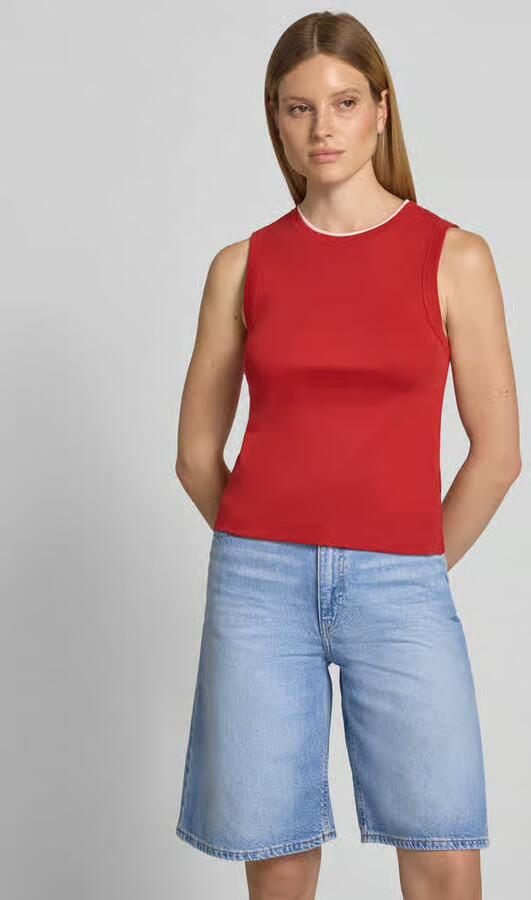 Jake*s Studio Woman Tanktop van katoen met ronde hals - Foto 2