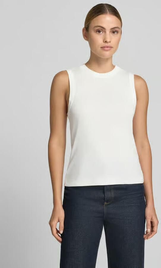 Jake*s Studio Woman Tanktop van katoen met ronde hals - Foto 3