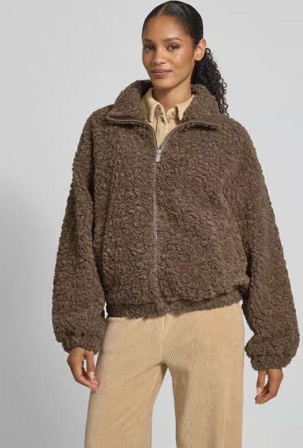 Jake*s Studio Woman Teddyfleece jas met opstaande kraag - Foto 2