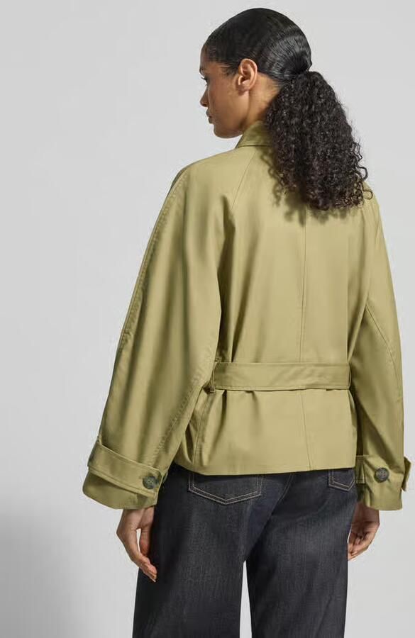 Jake*s Studio Woman Trenchcoat met Strikceintuur en mouwriempjes