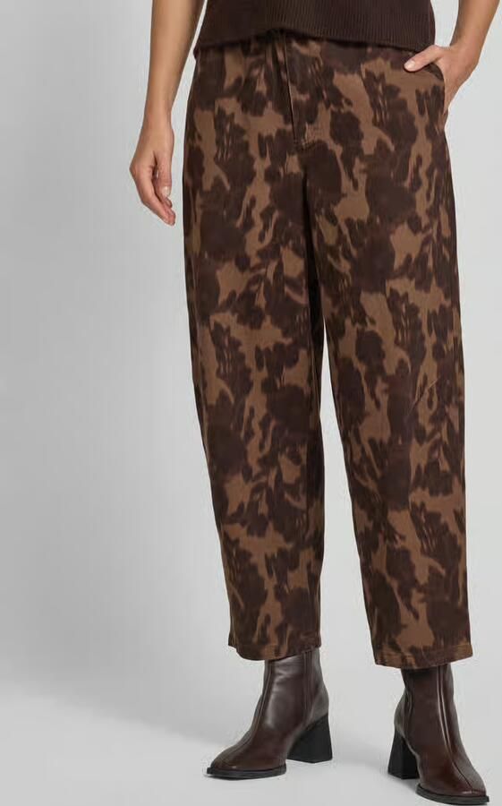 Jake*s Studio Woman Twill broek met elastische band en achterzakken - Foto 2