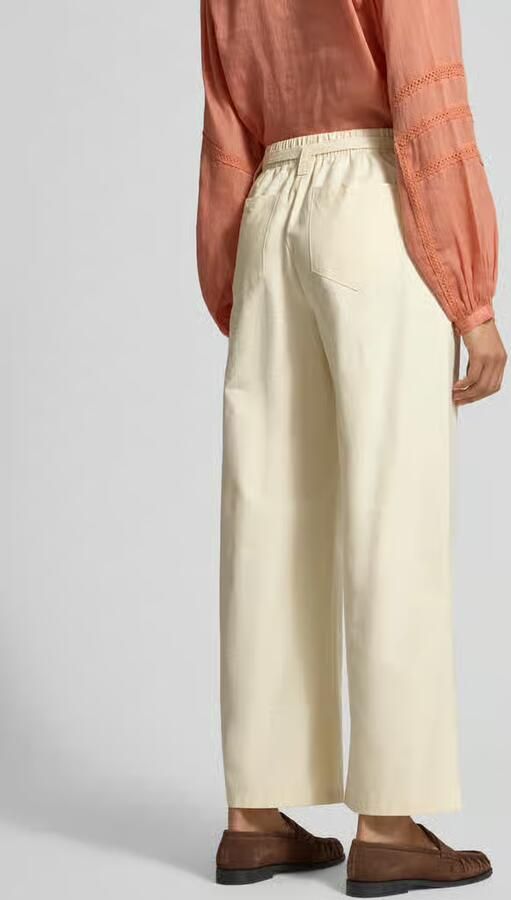Jake*s Studio Woman wide fit broek van katoenmix - Foto 3