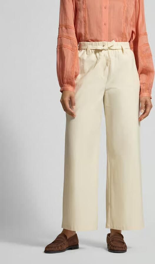 Jake*s Studio Woman wide fit broek van katoenmix - Foto 2