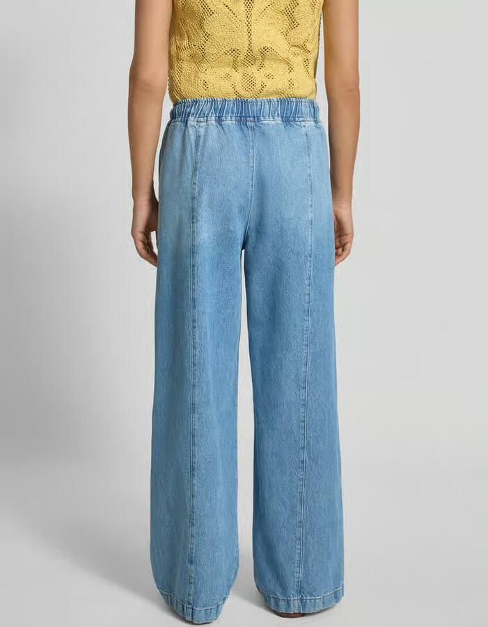 Jake*s Studio Woman Wide leg jeans met elastische band - Foto 2