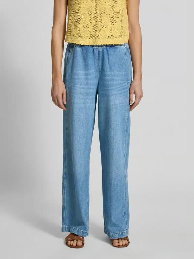 Jake*s Studio Woman Wide leg jeans met elastische band - Foto 3