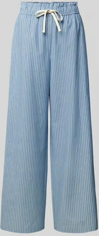 Jake*s Studio Woman Wide leg stoffen broek met tunnelkoord - Foto 2