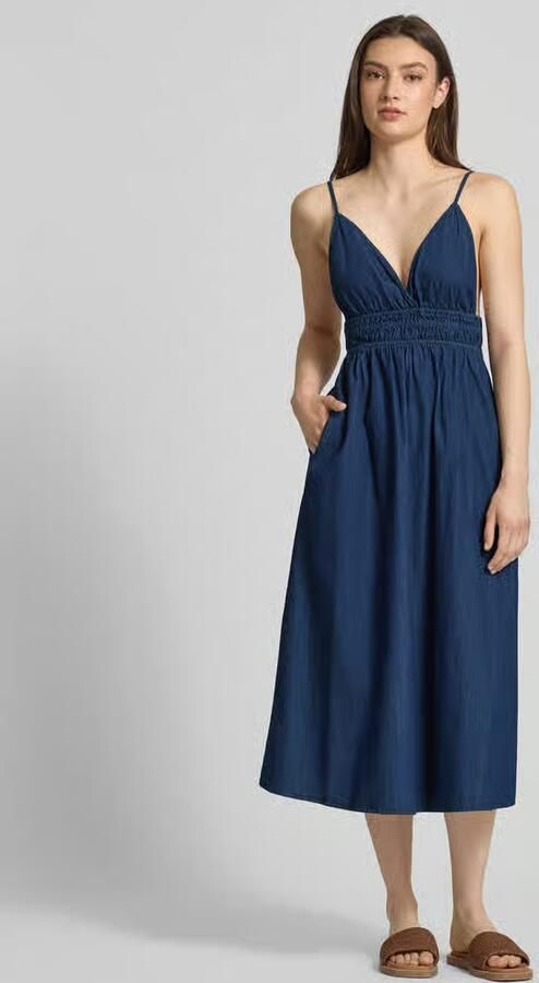 JJXX Denimjurk met vetersluiting bij de hiel model 'DEBBY CHAMBREY' - Foto 3
