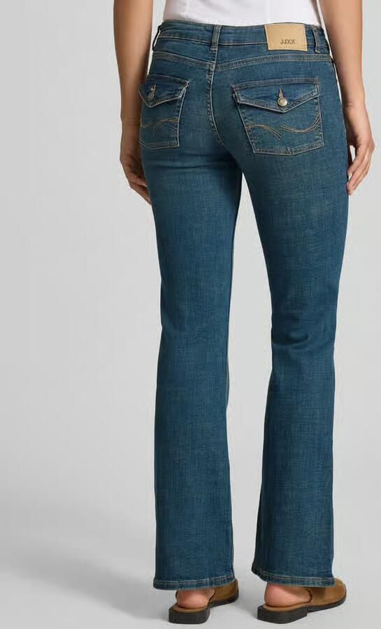 JJXX flared fit jeans van katoenmix model 'Texas' - Foto 3